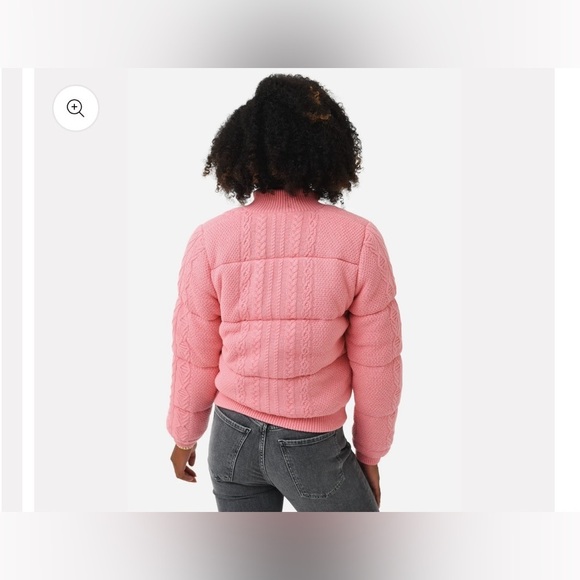 LOVESHACKFANCY Women's Andora Bomber Jacket - Picture 7 of 13